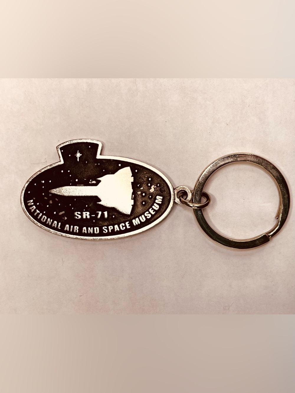 Key Chain National Air Space Museum Udvar Hazy Keychain Key Ring SR71 Blackbird